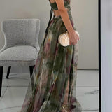 Giselle - Incantevole Maxi-abito con Stampa Floreale