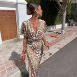 Ginevra - Abito Elegante con Drappeggio