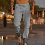 Ricardo - Pantaloni Spiaggia Lino