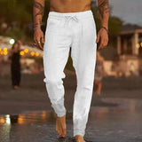 Ricardo - Pantaloni Spiaggia Lino
