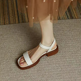 Julia - Sandali June in pelle