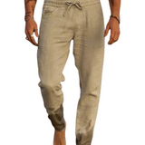 Ricardo - Pantaloni Spiaggia Lino