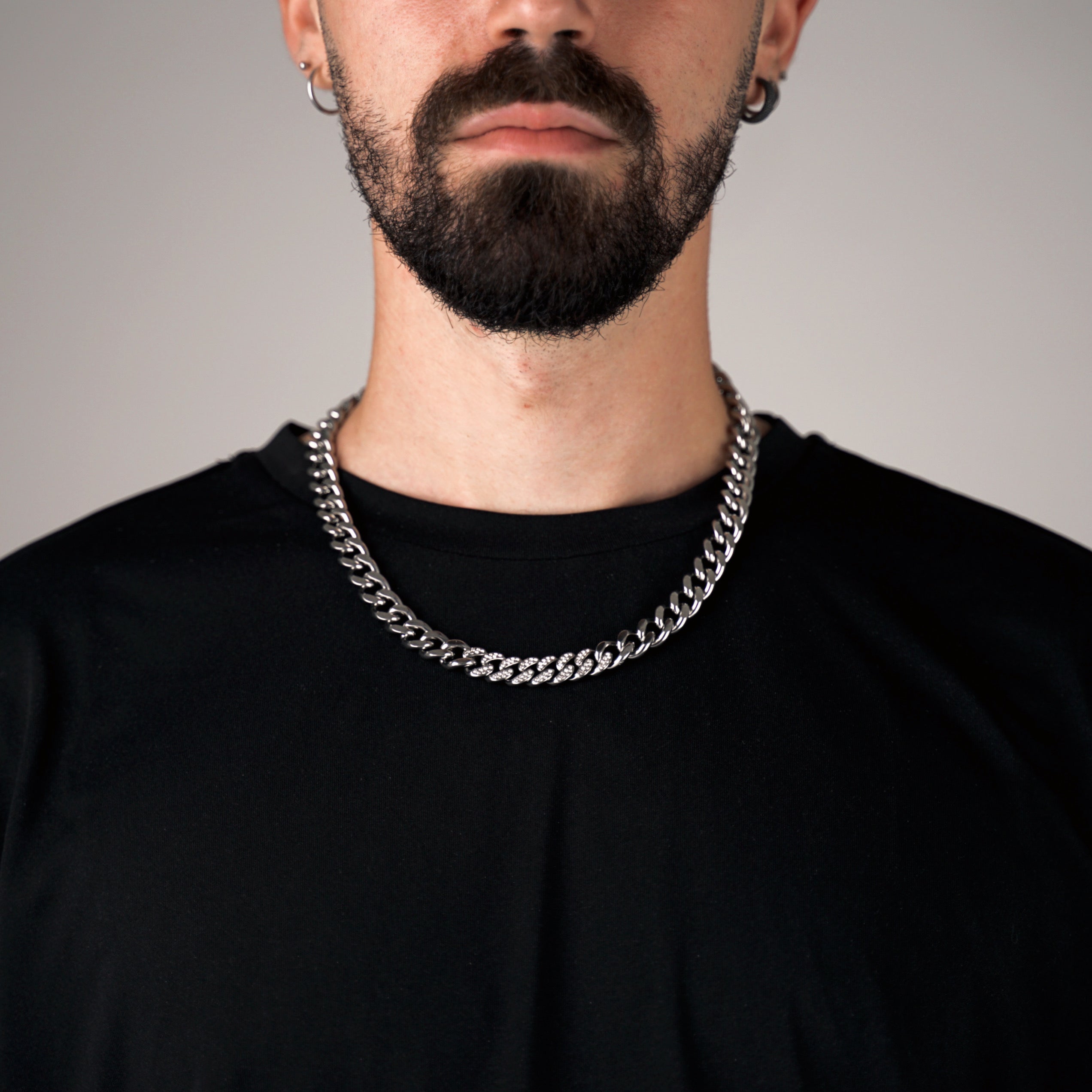 Collana Cubana Diamantata - ISABEL NAPOLI