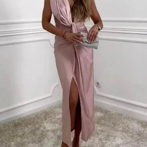 Cordelia - Abito Elegante Drappeggiato