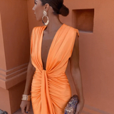 Cordelia - Abito Elegante Drappeggiato