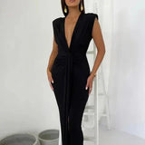 Cordelia - Abito Elegante Drappeggiato