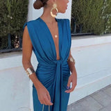 Cordelia - Abito Elegante Drappeggiato