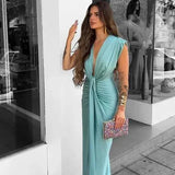 Cordelia - Abito Elegante Drappeggiato