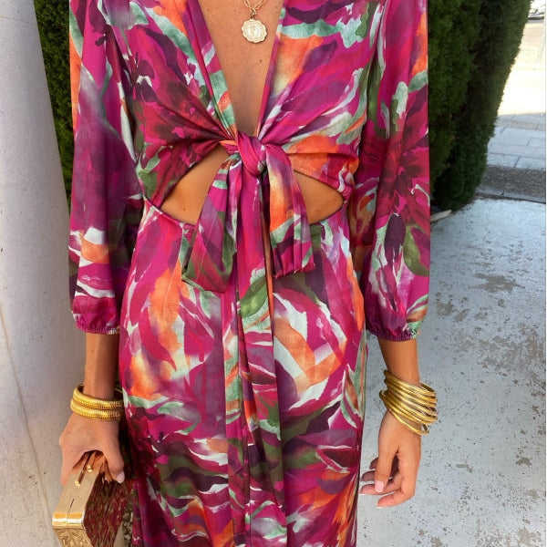 Danika - Abito Elegante con Cut-Out