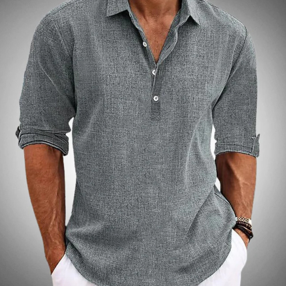 Pedro - Camicia classica in cotone