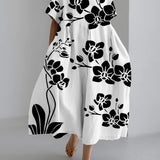 MARISELLA | Abito Floreale Elegante per Ogni Occasione con Stile e Comfort Fluttuante